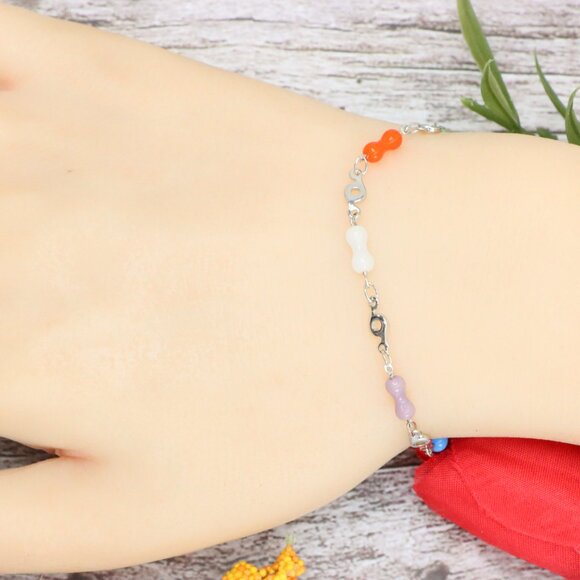 "Trendy Bracelet for Girls & Women – Cute, Adjustable & Gift-Ready | MLCRC1080 - Picture 8 of 10
